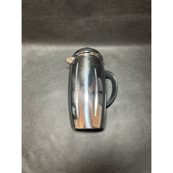 Starbucks Barista Vintage 2003 Polished Stainless Steel French Coffee Press 32oz - Picture 2 of 7